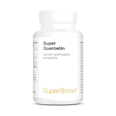 Image de Super Quercétine Diminue les Allergies Renforce l&#039;Immunité 70% Mieux Absorbé que la Classique 60 gélules vegan Supersmart