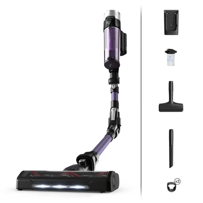 Image de Rowenta X Force Flex 9.60 RH2039 aspirateur Noir, Violet Sans sac Neuf