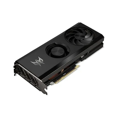 Image de Predator BiFrost Arc A750 OC 8GB VRAM GDDR6, HDMI, 3X DP PCIe 4.0 Double Ventilateur Noir Carte Graphique