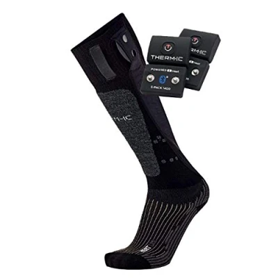 Image de Thermic PowerSocks Set Heat Uni 1400B Pack chaussettes chauffantes + batteries Bluetooth Mixte, Noir, 39 41