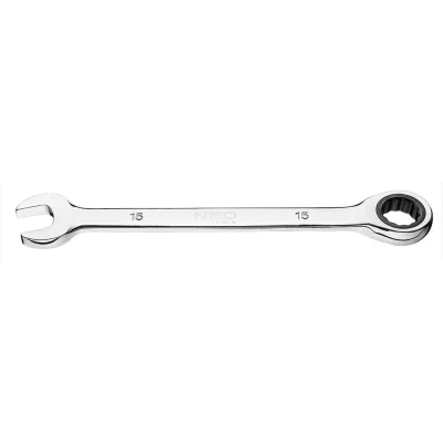 Image de NEO TOOLS 09 066 Clé à fourche et polygonale cliquet 190 15 mm