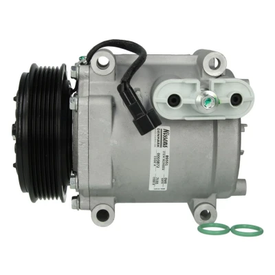 Image de NISSENS 89551 Compresseur De Climatisation SC90V 12 PAG 56, 46 R 134a FORD: FIESTA 6, MAZDA: 2 3/5 portes