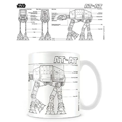 Image de Star Wars MG23476 at Sketch Mug, Céramique, Multicolore, 11 oz/315 ML