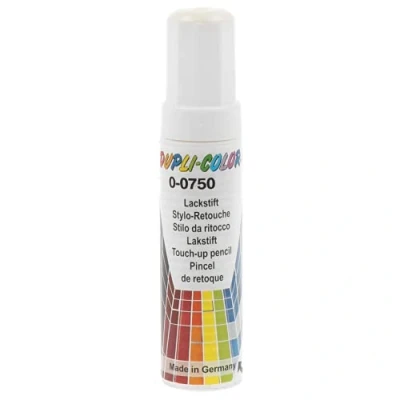 Image de DUPLI COLOR 598418 Peinture combinée pour voitures Goujon RAL ACRYL 9010 pure white mat 12 ml oscaro, mister auto, yakarouler