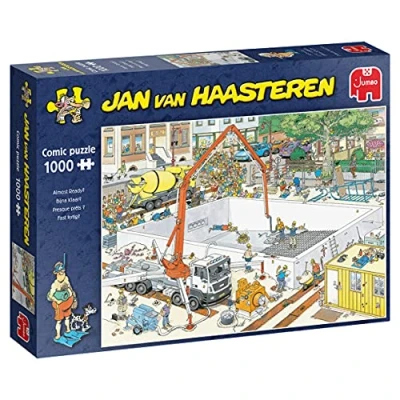Image de Jumbo JAN VAN Haasteren Puzzle pour enfants, Taille: One Size, Multicoloured