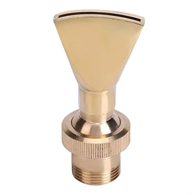 Image de Bec de fontaine en forme ventilateur, laiton, tête d&#039;eau, buse d&#039;arroseur buse, 1/2 &quot;DN15 et 3/4&quot; DN20