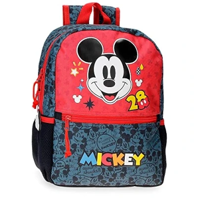 Image de Disney Mickey Get Moving Sac à dos scolaire Multicolore 25x32x12 cm Polyester 9,6L, multicolore,