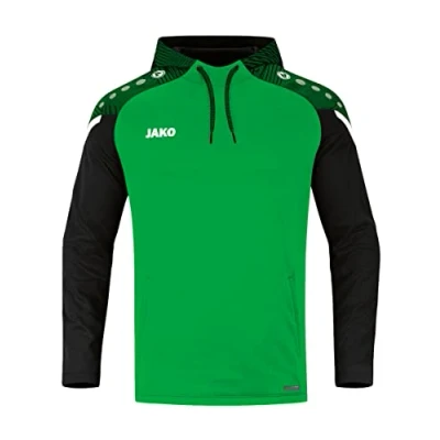 Image de JAKO Sweat à Capuche Performant, Mixte Enfant, Vert Tendre/Noir, 116