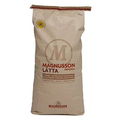 Image de Magnusson Lätta Nourriture sèche pour Chiens Adultes de Toutes Races (1 x 14 kg) Aliment Complet Maintenir Un Poids Optimal Cuit au Four