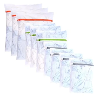 Image de 10x Premium Set Filet à linge pour machine laver sac de différentes tailles lavage &amp; avec fermeture éclair...