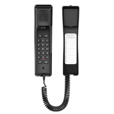 Image de Fanvil H2U V2 téléphone Fixe Noir 2 Lignes
