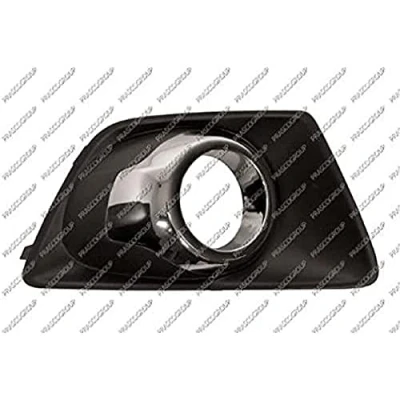 Image de PRASCO FD7502133 Grille de Pare Choc avec trou(s) pour lampes brouillard Bord chromé droit FORD: Ecosport Mk2