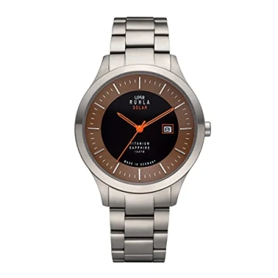 Image de UMR RUHLA Hommes Analogique Quartz Montre avec Bracelet en Titane RSO95951M