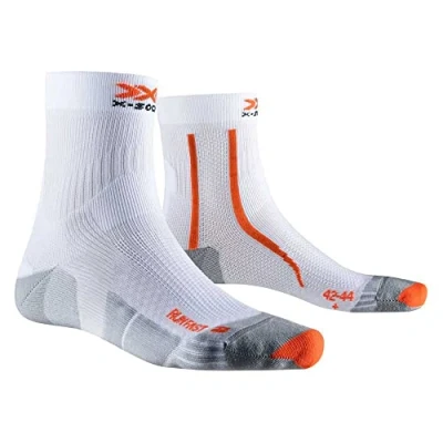 Image de X Socks Run Fast 4.0 Chaussette de Course Blanc Unisex Taille 35 38