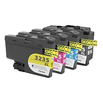 Image de Caidi® Brother LC3235XL LC3235 LC 3235 XL Cartouche d&#039;encre Compatible avec DCP J1100DW MFC J1300DW (1Noir/1Cyan/1Magenta/1Jaune)