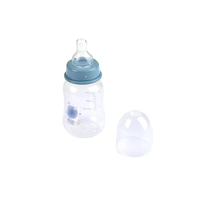 Image de Bébé Douceur, Biberon Col Etroit avec Tétine Débit Variable Silicone 125Ml Narval Ocean