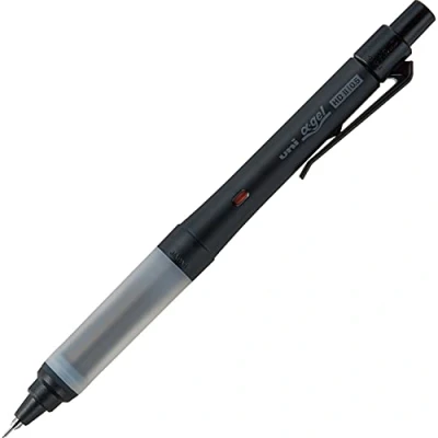 Image de Uni Alpha Gel Switch Porte mines 0,5 mm Corps Noir (M51009GG1P.24)
