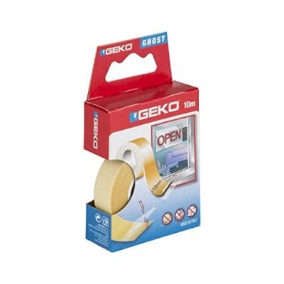 Image de Geko 22010 Ruban adhésif double face (50 mm x 10 m) Beige