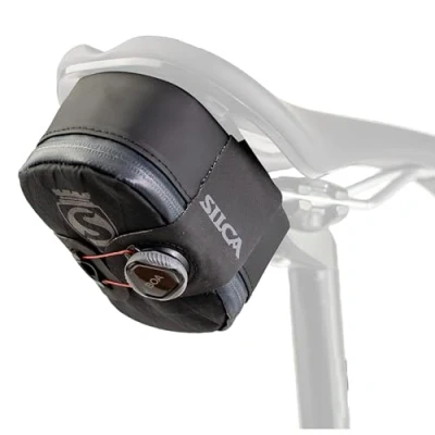 Image de Silca Mattone Grande Sac de Selle vélo sécurisé par BOA Capture System Fermeture éclair étanche YKK 77 centimètres Cubes d&#039;espace Stockage