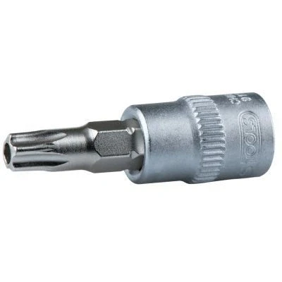 Image de KS TOOLS 911.1468 Douille Tournevis TORX 40 Percé 1/4&#039;&#039; CHROMEmat
