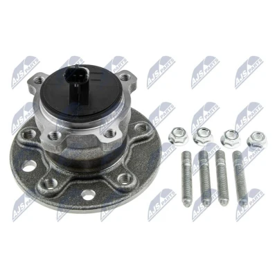Image de NTY KLT PL 025 Kit de roulements roue Essieu arrière, arrière gauche, droit avec moyeu OPEL: Vectra C CC