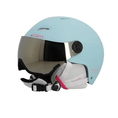 Image de CAIRN Casque De Ski Junior Android Visor Turquoise/Neon Pink Turquoise Neon 54/56