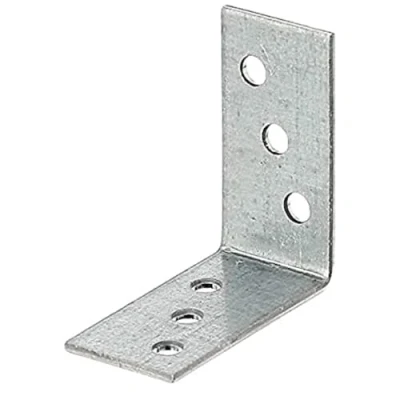 Image de Alberts 846411 Équerre d&#039;assemblage galvanisée Sendzimir 40 x 20 mm kit de 100