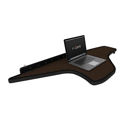 Image de F CORE Tablettes Tableau de Bord Camion compatibilité pour DAF XF NG XG XG+ 10.21 Double Marron