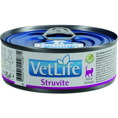 Image de Vet Life nourriture humide pour chats Struvite 85 gr. par 12 pièces