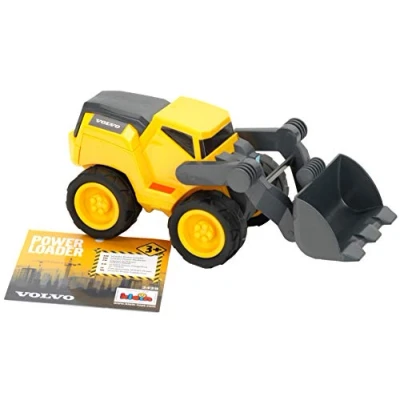 Image de Theo Klein 2429 Volvo Power, Bulldozer Bulldozer, échelle 1:24 Pneus Larges et Pelle aux articulations Robustes Dimensions : 24 cm x 11,5 11 Jouet pour Enfants à partir de 3 Ans