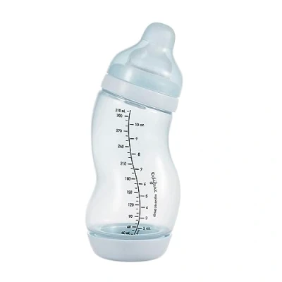 Image de Difrax Biberon S Anti colique Wide Bleu 310 ml
