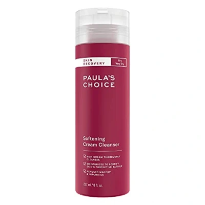Image de Paula&#039;s Choice SKIN RECOVERY Crème Nettoyant Visage Démaquillant et Élimine les Rougeurs &amp; Impuretés Texture avec Bêta Glucane pour Peaux très Sèches Sensibles 237 ml