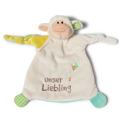 Image de &#039;Nici 40044 Doudou Agneau, Message et image Motif brodé, &quot;Notre préférée, 25 x cm