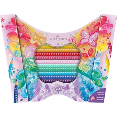 Image de Faber Castell Geschenkset Sparkle Buntst. Schmet