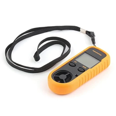 Image de RGBS Numérique Anémomètre LCD Vitesse du Vent Compteur Téléphone Mobile Airflow Mesure Thermomètre Dispositif pour Surf/Cerf Volant/Vol/Voile/Surf/Pêche