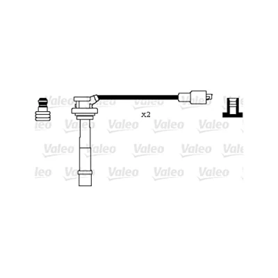 Image de VALEO 346079 Jeu De Fils d&#039;Allumage SUZUKI: Jimny SUV, Ignis I, Grand Vitara 1 SUV