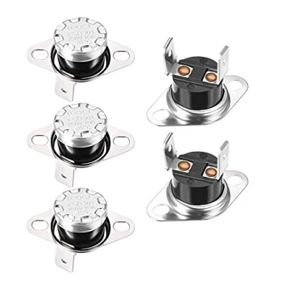 Image de KSD301 Thermostat 45 C 10A Normalement Ouvert N.0 Ajuster Interrupteur De Contrôle Limite Disque Snap Micro ondes Thermique 5 pcs
