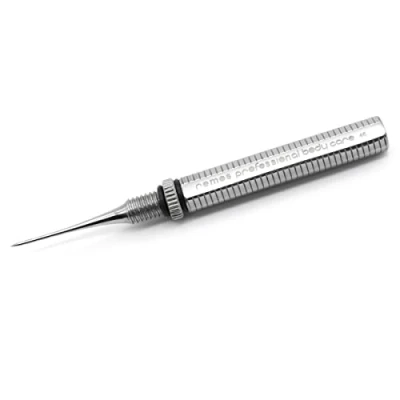 Image de REMOS Cure dents avec pointe droite dévissable acier inoxydable