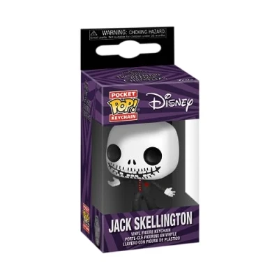 Image de Funko Pop! Keychain: Disney The Nightmare Before Christmas 30th Formal Jack Skellington Mini Figurine en Vinyle à Collectionner Porte clés Fantaisie Cadeau de Noël Idée