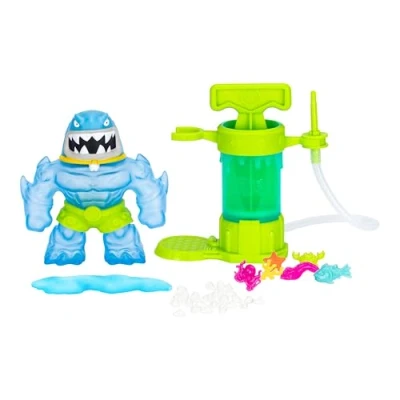 Image de Heroes of Goo Jit Zu Coffret Hero Creator, Thrash, 3 substances visqueuses Uniques, Mélange, Remplis et crée Ton Propre Jouet, Rejouable à l’Infini