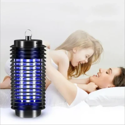 Image de Lampe Anti Moustique, 6W UV Tué Moustique Electrique Insectes Répulsif Attrape Piege a Mouche Zapper
