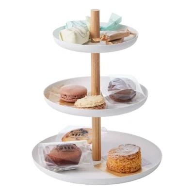 Image de Yamazaki Afternoon Tea Stand / Serving Tower Tosca 3 Layers