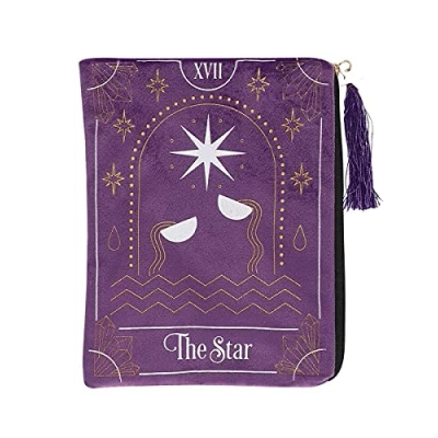 Image de Grindstore FT_54330 Sac à Fermeture éclair Motif The Star Tarot 26 g Multicolore