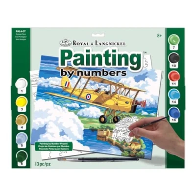 Image de Royal &amp; Langnickel PAL4 Peinture d&#039;après les chiffres Avion Ancien