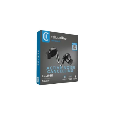 Image de Cellularline BTECLIPSETWSK écouteur/casque Écouteurs Sans fil Ecouteurs Appels/Musique Bluetooth Noir Neuf