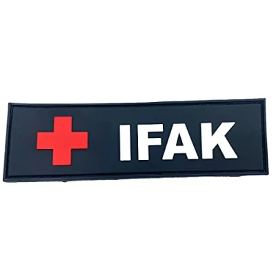 Image de Patch Nation IFAK Individual First Aid Kit Airsoft Paintball PVC (Rouge)
