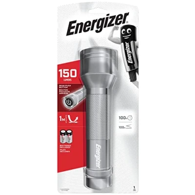 Image de Energizer Lampe Torche LED, 100 Lumens Idéale pour Bricolage, Longue Autonomie, Piles Incluses