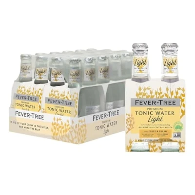 Image de Fever Tree Refreshingly Light Tonic Water 24 x 200ml