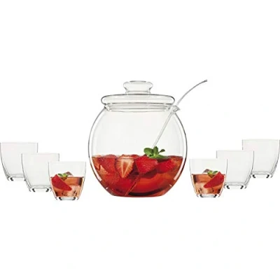 Image de Bohemia Cristal 07166015 Punch Set Libera 4,5liter, Cadeau (1 pièce)