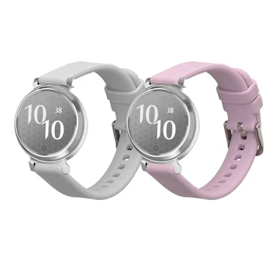 Image de kwmobile Bracelet compatible avec Garmin Lily 2 de rechange pour fitness tracker en TPU lavande gris